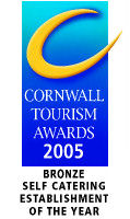 Cornwall Tourism Bronze Award