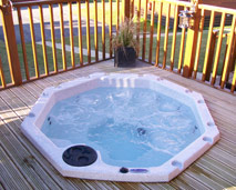 Camellia hot tub