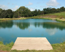 Pilgrim's fishing lake

