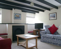 photo of lounge in Porth Cottage