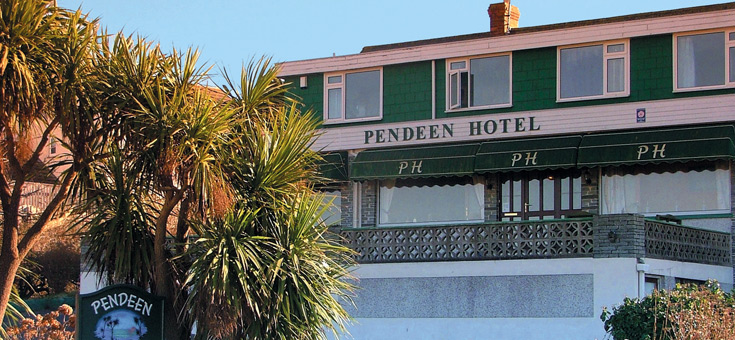 The front of the Pendeen Hotel