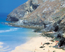 Cliffs in cornwall