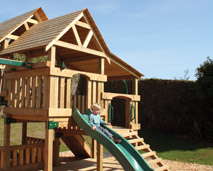 Photo of play area at Green Acres Cottages