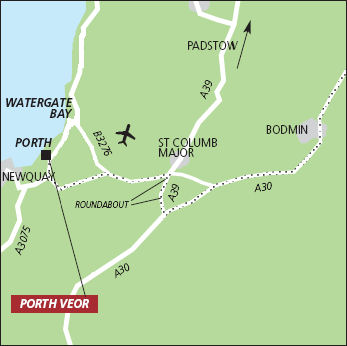 Directions to Porth Veor Manor, Cornwall