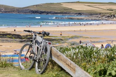 bike by the beach