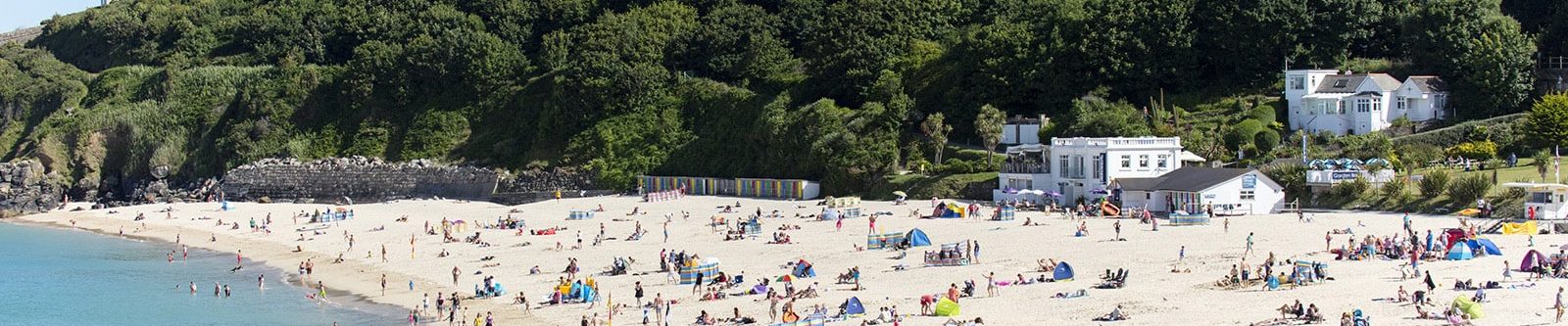 People on Porthminster beach