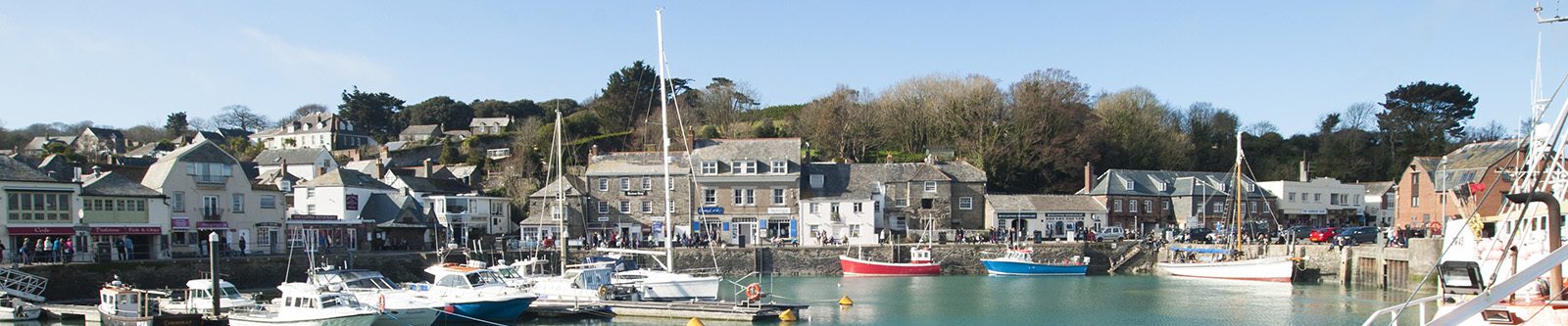 tranquil Padstow harbour