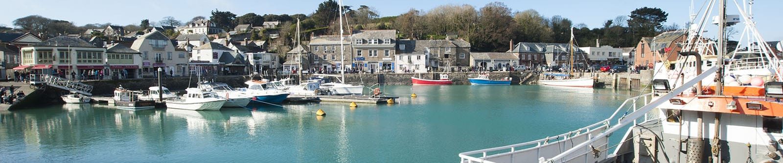 fishing boats in Padstow