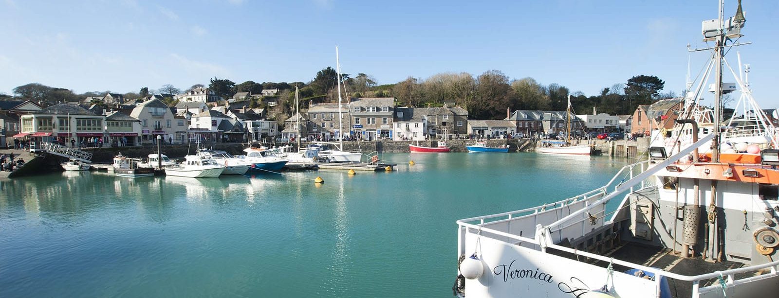 fishing boats in Padstow