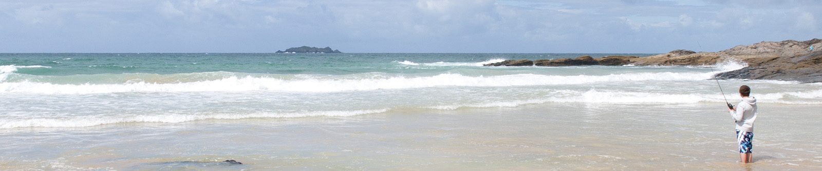 waves at Harlyn Bay