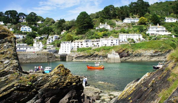 Polperro harbour