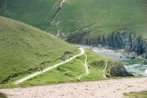 walking near Wheal Coates