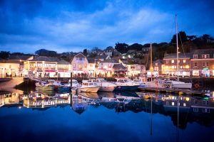 Padstow at night