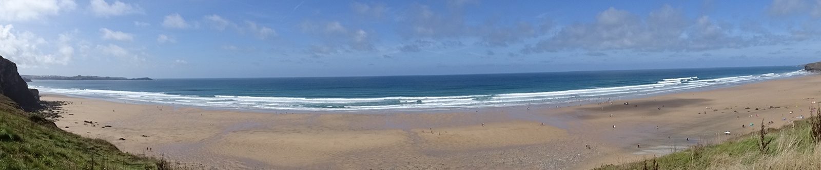 Watergate Bay panoramic