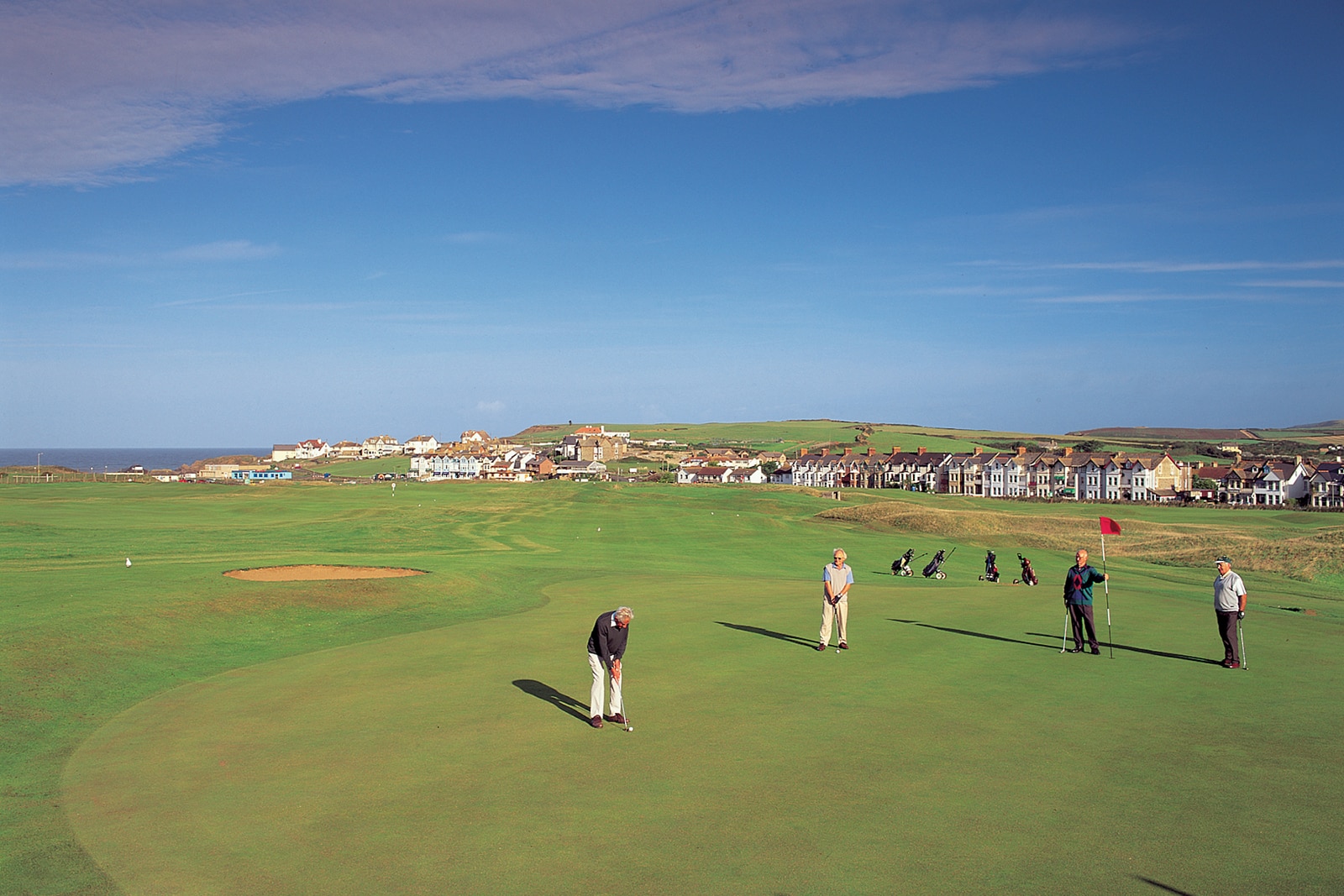 golf course in bude