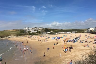 Porth beach