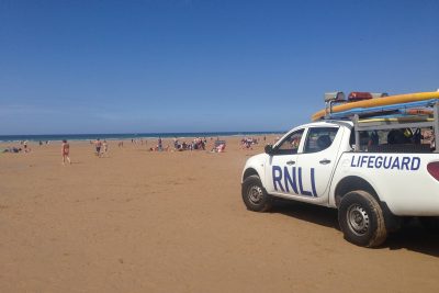 lifeguards at watergate bay