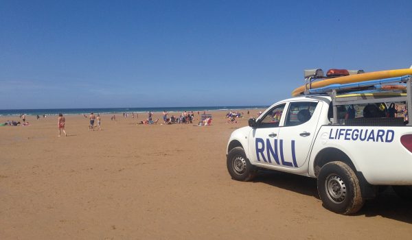 lifeguards at watergate bay