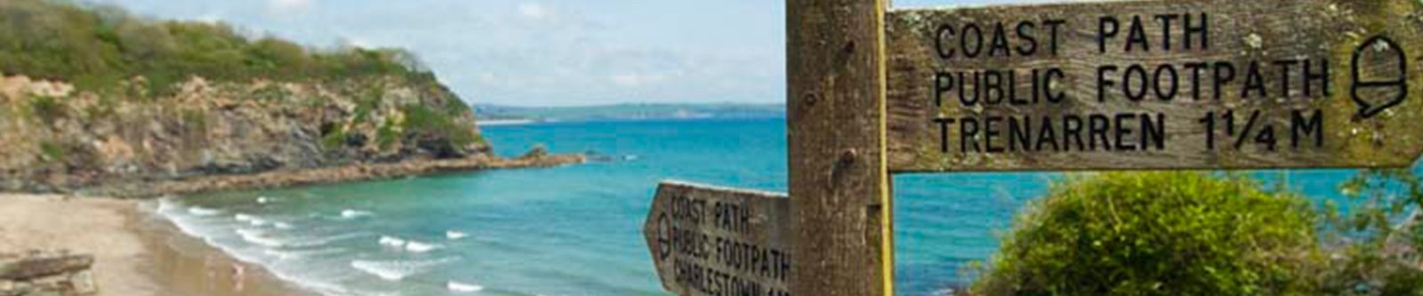 signpost at Porthpean