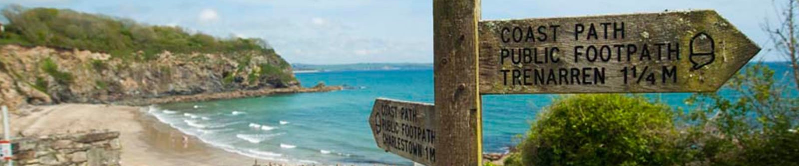 signpost at Porthpean