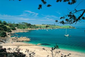 Trebah beach