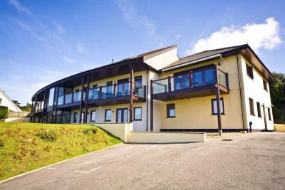 exterior view of White Lodge Apartments