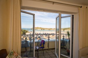 sea view apartment view at the beach house