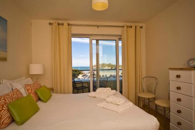 bedroom view from the beach house sea view apartment