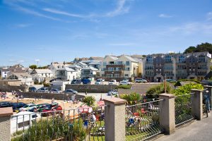 view to the beach house