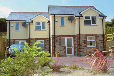 exterior view of Tregurrian Villas