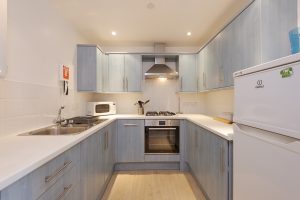 kitchen at 2 White Lodge