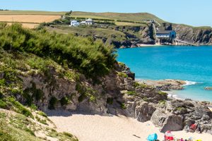 beach at Mother Iveys Bay, Padstow area