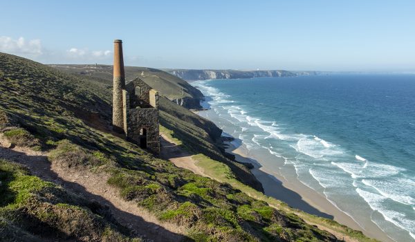 Wheal Coates and the sea