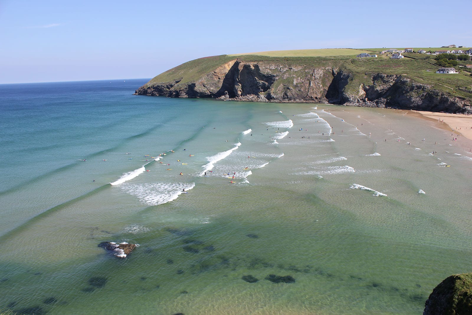 Mawgan Porth Beach