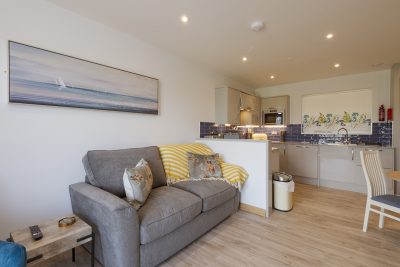 living area at 1-bedroom villa