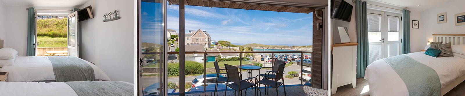 living area at 2 Porth Sands