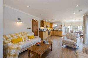 Penthouse - open plan living room