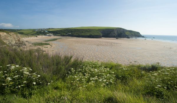 Headland at Mawgan Porth