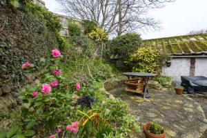 Patio area at Waterwitch Cottage