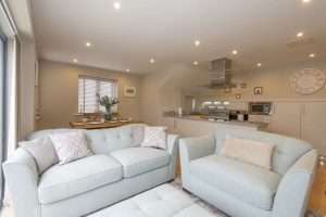 Lounge kitchen dining area