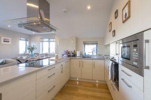 Kitchen and dining area