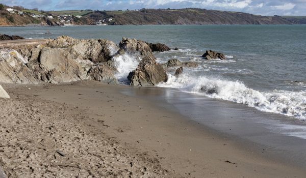 Hannafore beach West Looe Cornwall