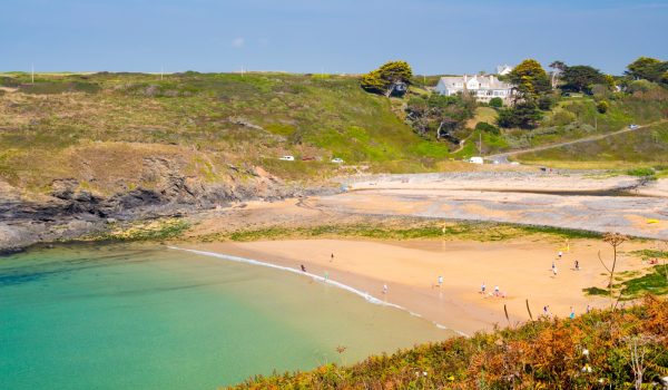 Poldhu Cove on the Lizard Peninsula