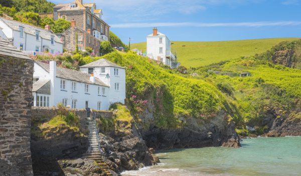 Port Isaac cottages and harbour