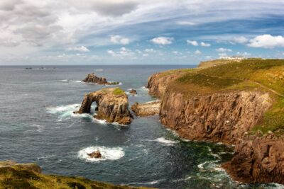 Lands End and Longships Lighthouse