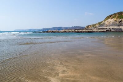 Porthluney Beach at Caerhays